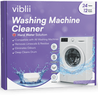 Washing Machine Cleaner Tablets — Hard Water Formula - viblii