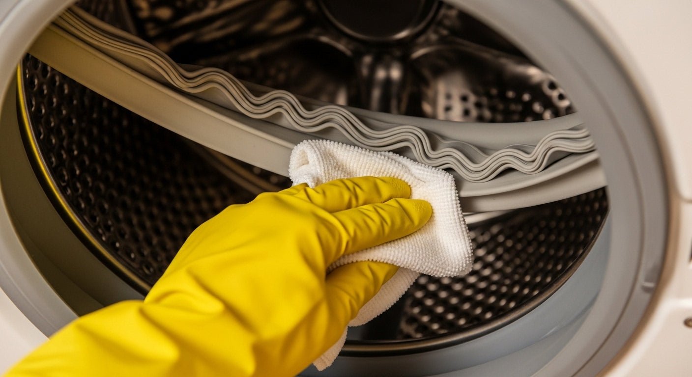 How to Clean the Rubber Seal on Your Washing Machine - viblii
