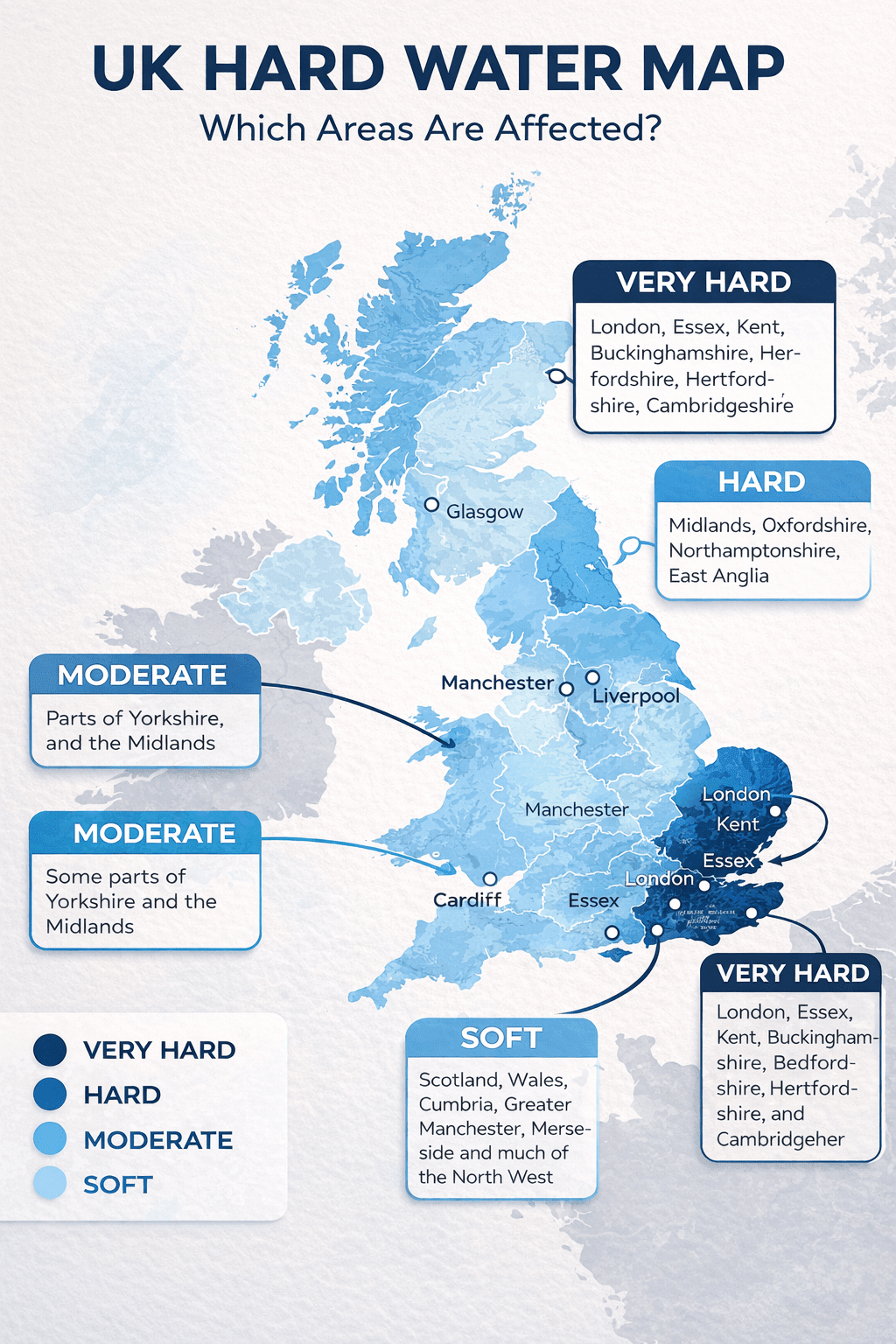 UK Hard Water Map: Which Areas Are Affected and What It Means - viblii
